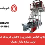 کاهش هزینه در خظ تولید سفره یکبار مصرف