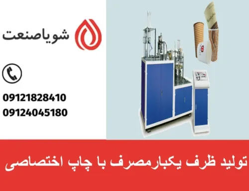 تولید ظرف یکبارمصرف با چاپ اختصاصی | بررسی هزینه ها و درآمد