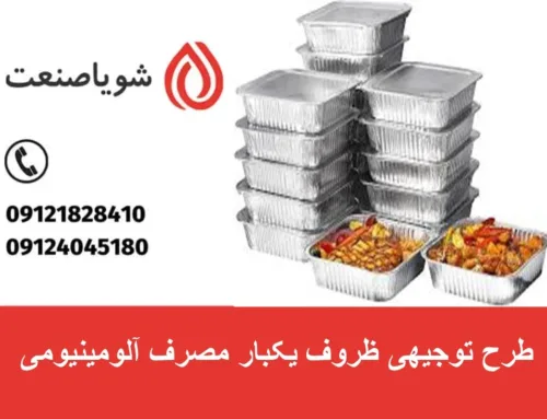 طرح توجیهی ظروف یکبار مصرف آلومینیومی ۱۴۰۴