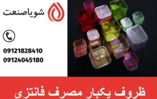 ظروف یکبار مصرف فانتزی