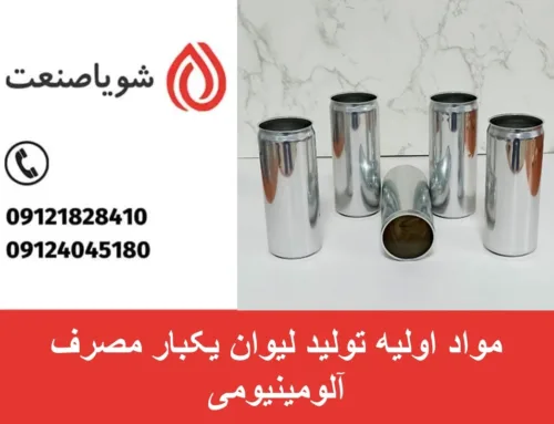 مواد اولیه تولید لیوان یکبار مصرف آلومینیومی | بررسی خط تولید
