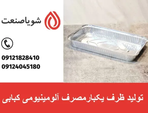 تولید ظرف یکبارمصرف آلومینیومی کبابی | سود تولید ظرف یکبارمصرف آلومینیومی کبابی
